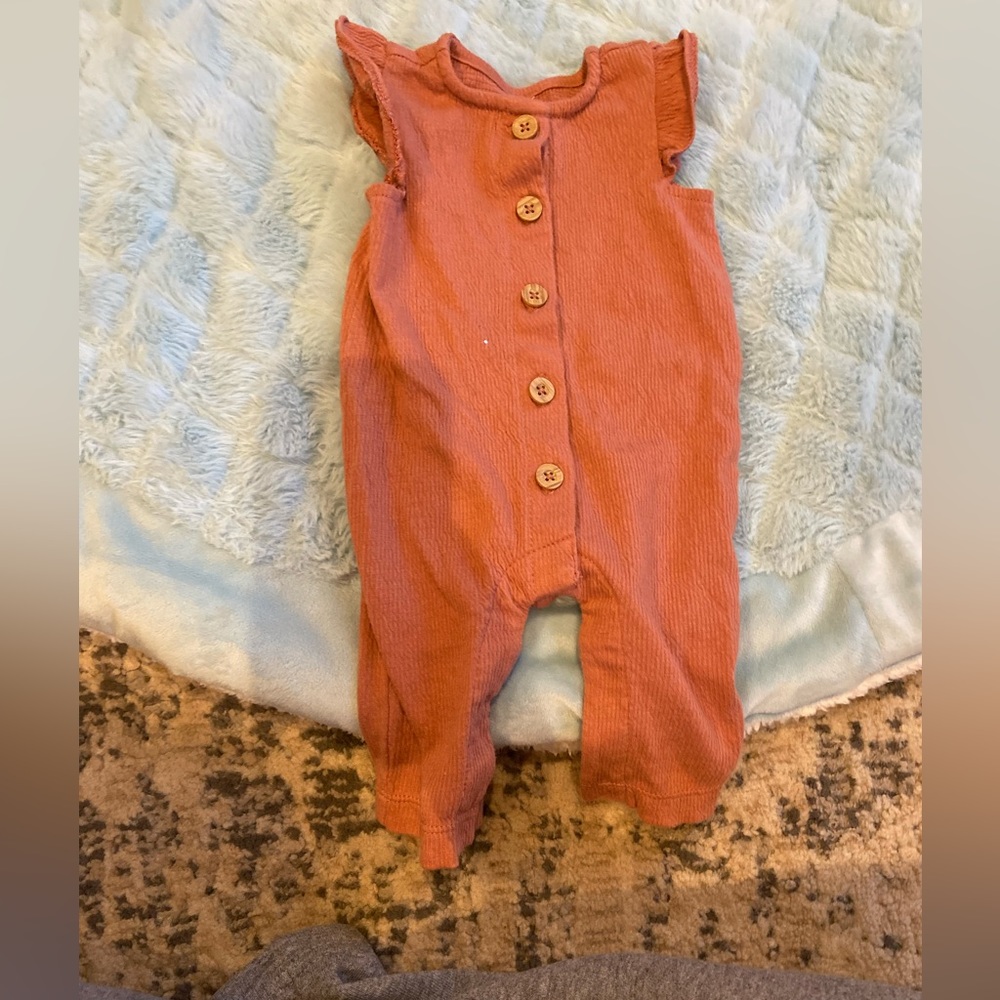 newborn baby button onesie